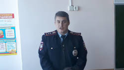 Встреча с инспектором ДПС А. Резниченко